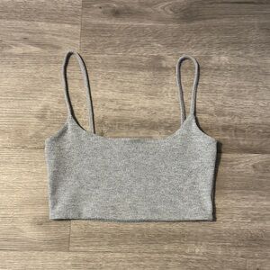 Zara Ribbed Knit Crop Top